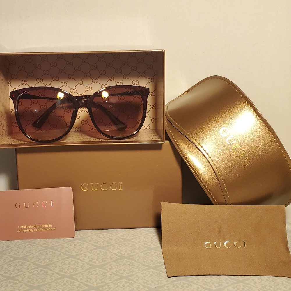 Beautiful Brown Gucci Sunglasses